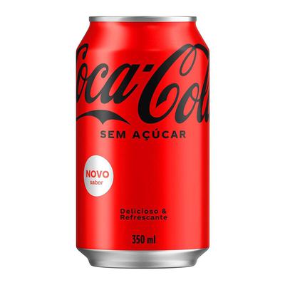 Refrigerante Sem Açúcar Coca-Cola 350Ml